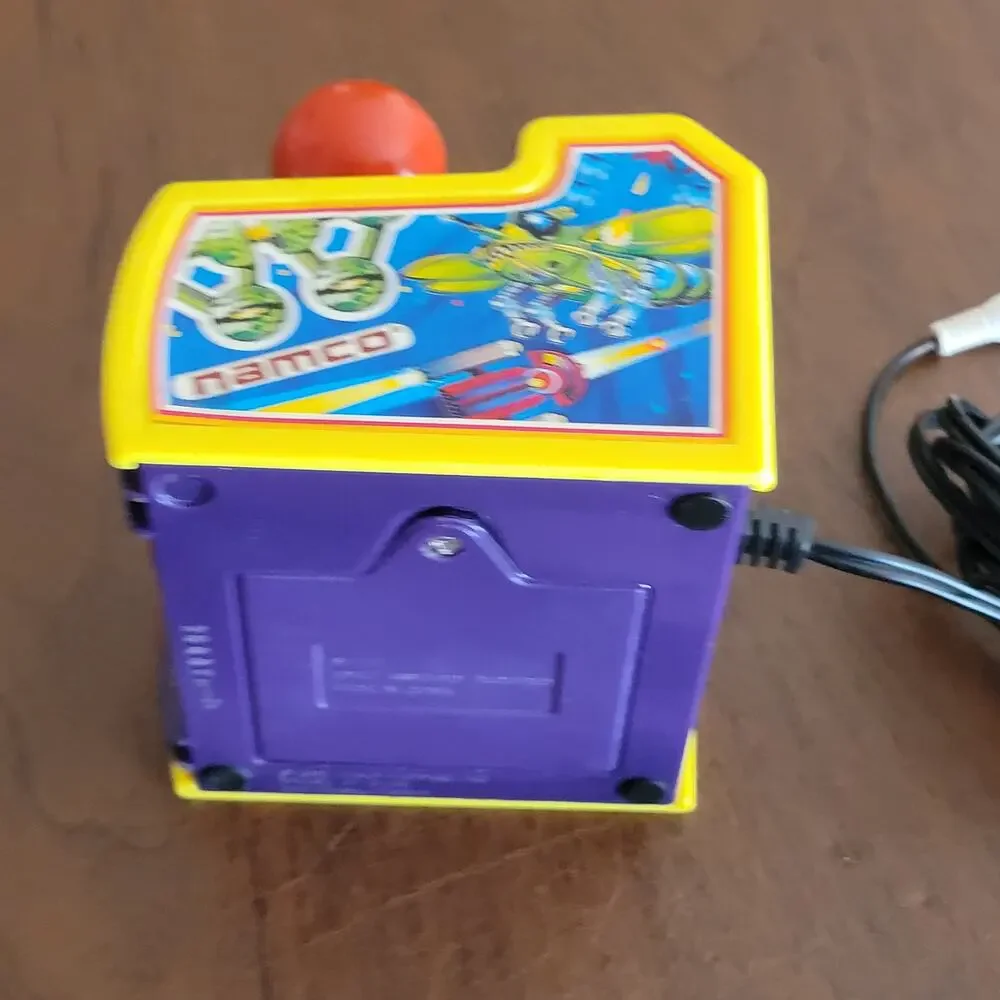 Vintage 2003 NAMCO Plug and Play TV 5 Classic Arcade Games Jakks Pacific Tested